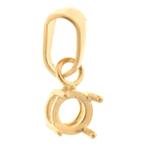 Round Claw Pendant with Heavy Bail – PRND